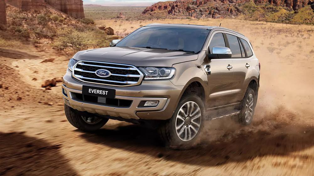 Ford Everest tùy từng phiên bản tại đại lý cũng được giảm giá từ 60 - 140 triệu đồng Loat xe dang duoc giam gia khung